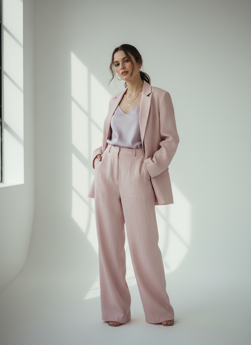 AI-directed fashion campaign imagery